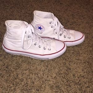 White high top converse